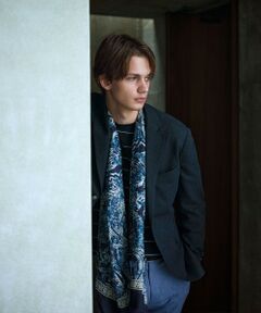 JOSEPH ABBOUD / ジョセフ アブード テーラードジャケット | 【キングサイズ・JAPANファブリック/清涼/軽量】和紙ラッセルジャージー ジャケット