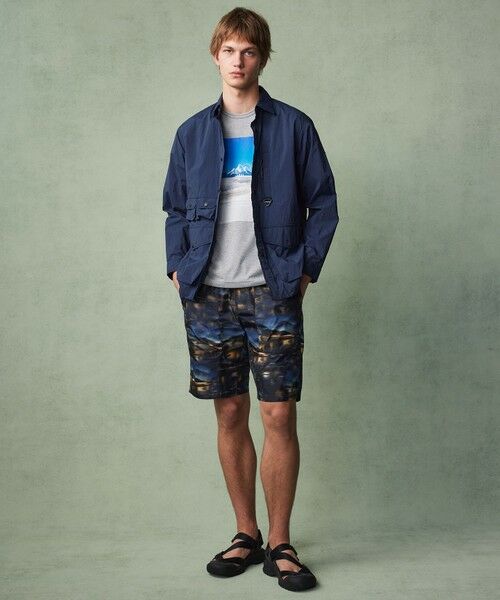 JOSEPH ABBOUD / ジョセフ アブード カットソー | 【吸水速乾/消臭性】デオドライ天竺 フォトプリント Ｔシャツ | 詳細9