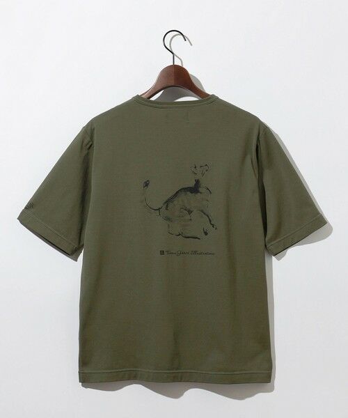 【テーム・ヤルヴィモチーフ】ビオグレース天竺 シャンブレー ポケットＴシャツ テーム・ヤルヴィモチーフ】ビオグレース天竺 Tシャツ