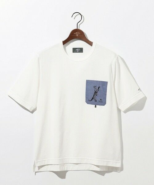 JOSEPH ABBOUD / ジョセフ アブード カットソー | 【テーム・ヤルヴィモチーフ】ビオグレース天竺 シャンブレー ポケットＴシャツ | 詳細7