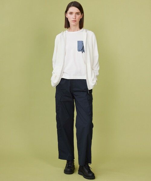 JOSEPH ABBOUD / ジョセフ アブード カットソー | 【テーム・ヤルヴィモチーフ】ビオグレース天竺 シャンブレー ポケットＴシャツ | 詳細2