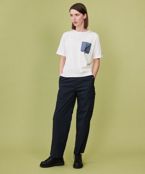 JOSEPH ABBOUD / ジョセフ アブード カットソー | 【テーム・ヤルヴィモチーフ】ビオグレース天竺 シャンブレー ポケットＴシャツ | 詳細4