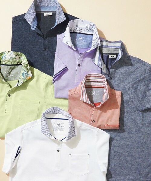 JOSEPH ABBOUD / ジョセフ アブード ポロシャツ | 【キングサイズ・オーガニックコットン使用】ダディ ポロシャツ | 詳細4