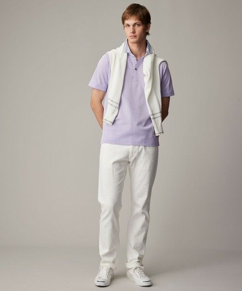 JOSEPH ABBOUD / ジョセフ アブード ポロシャツ | 【キングサイズ・オーガニックコットン使用】ダディ ポロシャツ | 詳細27