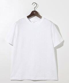 JOSEPH ABBOUD / ジョセフ アブード カットソー | 【キングサイズ・オーガニックコットン使用・日本製】JOEコットンサッカークルーネック Tシャツ