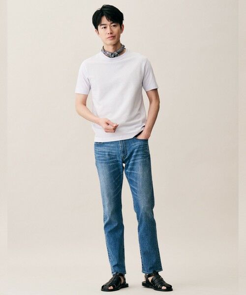 JOSEPH ABBOUD / ジョセフ アブード カットソー | 【オーガニックコットン使用・日本製・26SS新色】JOEコットンサッカークルーネック Tシャツ | 詳細8