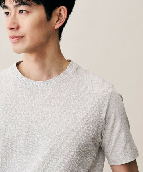 JOSEPH ABBOUD / ジョセフ アブード カットソー | 【オーガニックコットン使用・日本製・26SS新色】JOEコットンサッカークルーネック Tシャツ | 詳細30