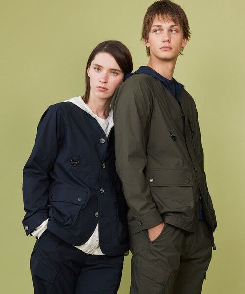 JOSEPH ABBOUD / ジョセフ アブード カーディガン・ボレロ | 【エコ素材・軽量・通気性・速乾性】ペーパーヤーンパーカー | 詳細11