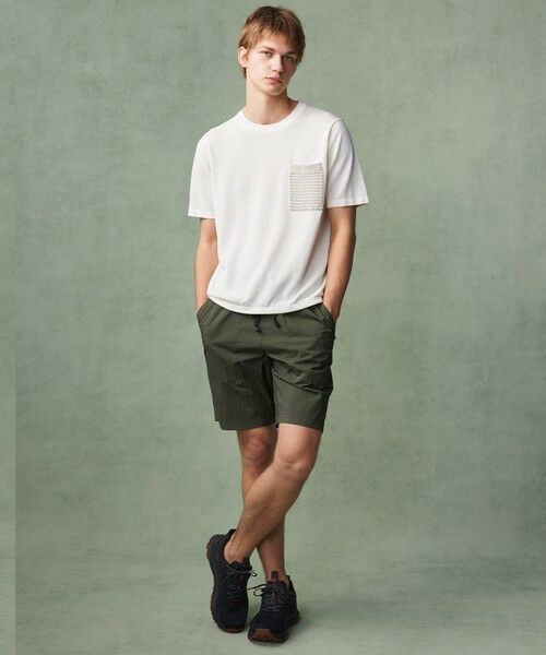 JOSEPH ABBOUD / ジョセフ アブード ニット・セーター | 【エコ素材・軽量・通気性・速乾性】ペーパーヤーンニット Ｔシャツ | 詳細1