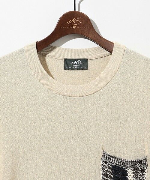 JOSEPH ABBOUD / ジョセフ アブード ニット・セーター | 【エコ素材・軽量・通気性・速乾性】ペーパーヤーンニット Ｔシャツ | 詳細11