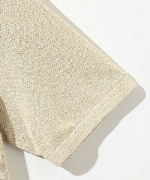 JOSEPH ABBOUD / ジョセフ アブード ニット・セーター | 【エコ素材・軽量・通気性・速乾性】ペーパーヤーンニット Ｔシャツ | 詳細12