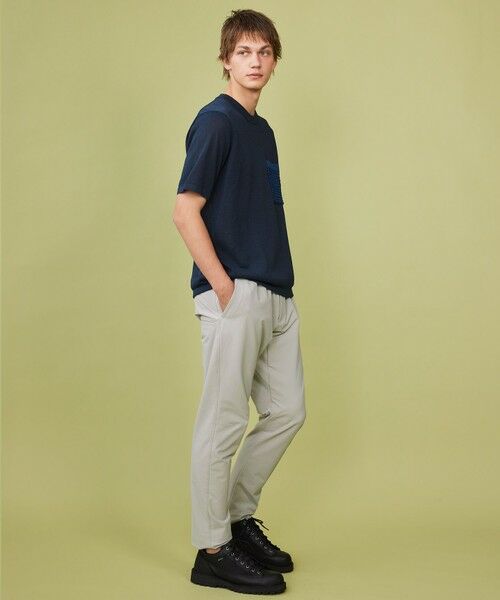 JOSEPH ABBOUD / ジョセフ アブード ニット・セーター | 【エコ素材・軽量・通気性・速乾性】ペーパーヤーンニット Ｔシャツ | 詳細18