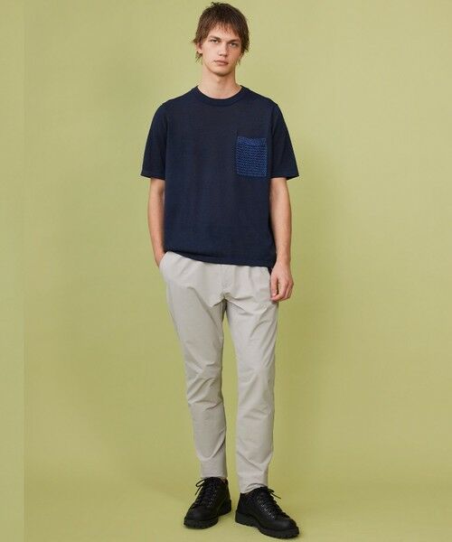 JOSEPH ABBOUD / ジョセフ アブード ニット・セーター | 【エコ素材・軽量・通気性・速乾性】ペーパーヤーンニット Ｔシャツ | 詳細20