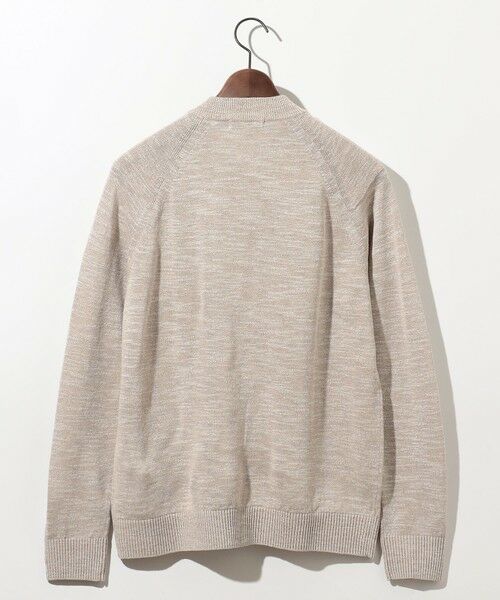 JOSEPH ABBOUD / ジョセフ アブード カーディガン・ボレロ | 【キングサイズ・イタリア糸使用/清涼感/軽い/洗える/サスティナブル】スラブギマ ニット  ジップ ブルゾン | 詳細9