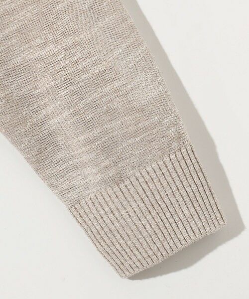 JOSEPH ABBOUD / ジョセフ アブード カーディガン・ボレロ | 【キングサイズ・イタリア糸使用/清涼感/軽い/洗える/サスティナブル】スラブギマ ニット  ジップ ブルゾン | 詳細11