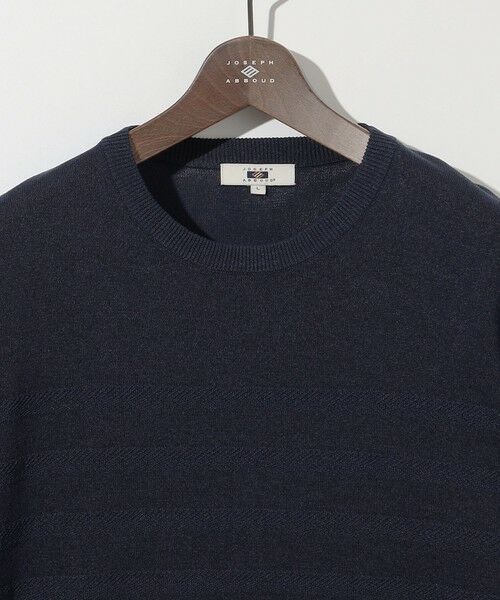 JOSEPH ABBOUD / ジョセフ アブード ニット・セーター | 【キングサイズ・エコ素材/軽量/通気性/速乾性】ペーパーヤーンニット Ｔシャツ | 詳細11