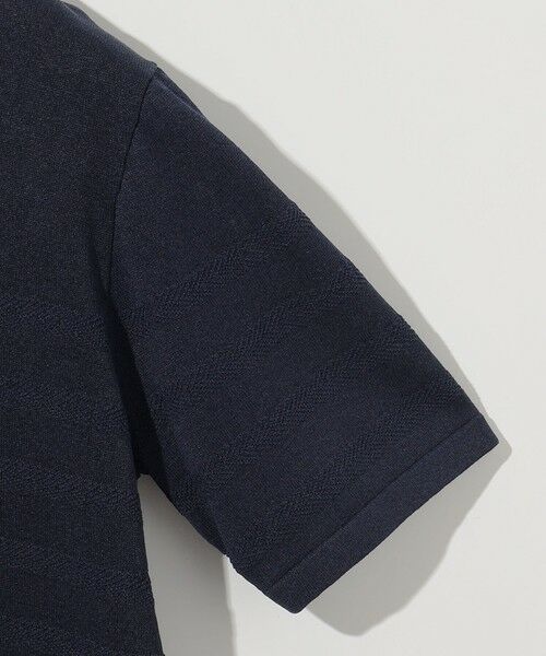 JOSEPH ABBOUD / ジョセフ アブード ニット・セーター | 【キングサイズ・エコ素材/軽量/通気性/速乾性】ペーパーヤーンニット Ｔシャツ | 詳細12