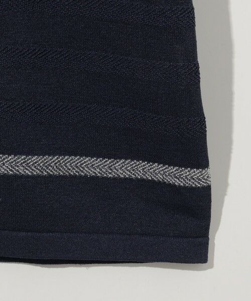 JOSEPH ABBOUD / ジョセフ アブード ニット・セーター | 【キングサイズ・エコ素材/軽量/通気性/速乾性】ペーパーヤーンニット Ｔシャツ | 詳細13