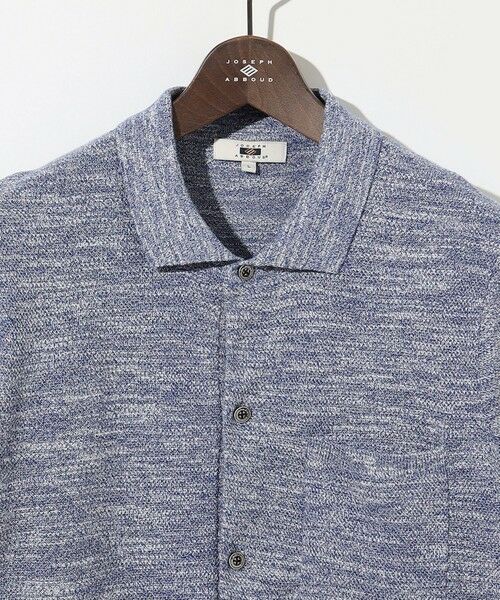 JOSEPH ABBOUD / ジョセフ アブード カーディガン・ボレロ | 【イタリア糸使用/軽い/洗える/サスティナブル】スラブギマ ニット シャツ | 詳細3