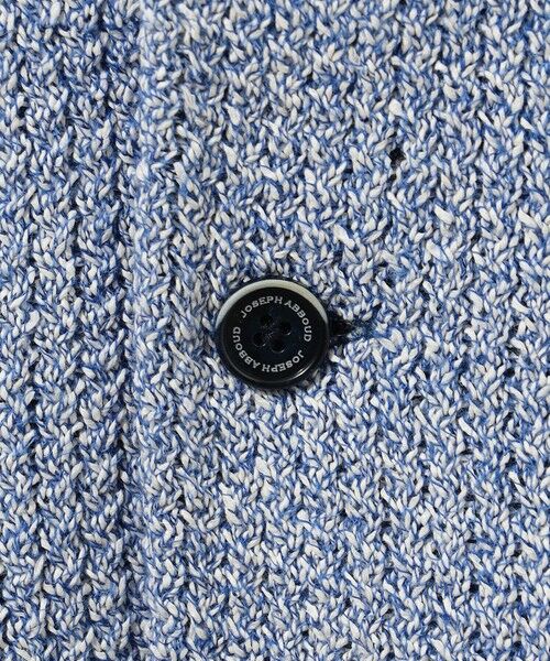 JOSEPH ABBOUD / ジョセフ アブード ニット・セーター | 【和紙使用エコ素材/日本素材/軽量/通気性/速乾性】和紙ムリネ ニット ジャケット | 詳細6