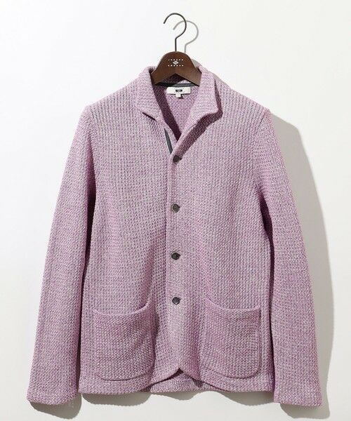 JOSEPH ABBOUD / ジョセフ アブード ニット・セーター | 【和紙使用エコ素材/日本素材/軽量/通気性/速乾性】和紙ムリネ ニット ジャケット | 詳細15