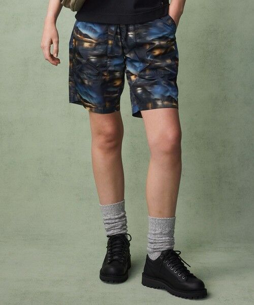 JOSEPH ABBOUD / ジョセフ アブード その他パンツ | 【イタリア素材/軽量/撥水】X-CLIPPER夜景プリント ショーツ | 詳細4