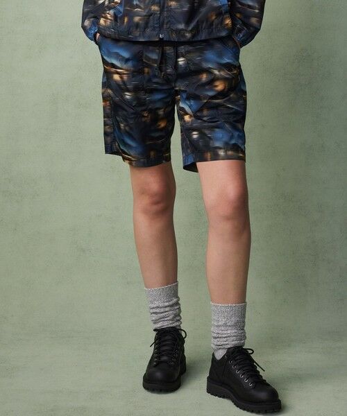 JOSEPH ABBOUD / ジョセフ アブード その他パンツ | 【イタリア素材/軽量/撥水】X-CLIPPER夜景プリント ショーツ | 詳細5