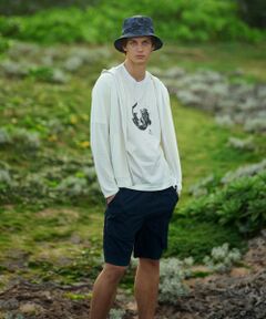 JOSEPH ABBOUD / ジョセフ アブード その他パンツ | 【軽量/ストレッチ/ECO撥水】ライトワッシャーストレッチ アウトドアイージー ショーツ