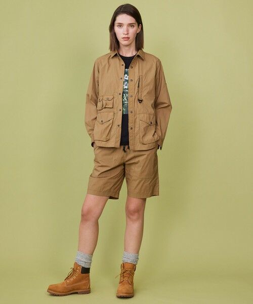 JOSEPH ABBOUD / ジョセフ アブード その他パンツ | 【軽量/ストレッチ/ECO撥水】ライトワッシャーストレッチ アウトドアイージー ショーツ | 詳細13