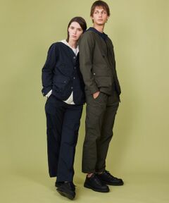 JOSEPH ABBOUD / ジョセフ アブード カーゴパンツ | 【軽量】ハイパワーストレッチカルゼ トレッキングカーゴパンツ