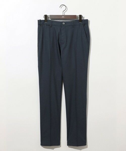 JOSEPH ABBOUD/ジョセフ アブード 【キングサイズ・ウエストも伸びる/清涼/ストレッチ】ストレッチリネンシャンブレーパンツ ネイビー系 96 JOSEPH ABBOUD/ジョセフ アブード 【キングサイズ・ウエストも伸びる/清涼/ストレッチ】ストレッチリネンシャンブレーパンツ ネイビー系 96