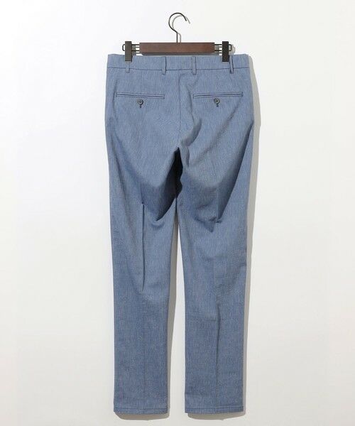 JOSEPH ABBOUD / ジョセフ アブード その他パンツ | 【ウエストも伸びる/清涼/ストレッチ】ストレッチリネンシャンブレーパンツ | 詳細8
