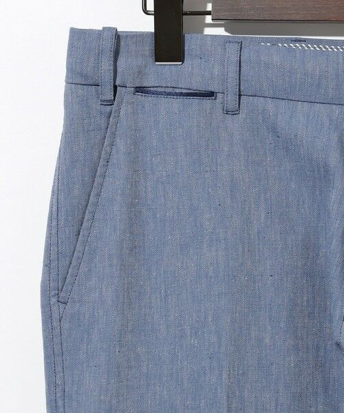 JOSEPH ABBOUD / ジョセフ アブード その他パンツ | 【ウエストも伸びる/清涼/ストレッチ】ストレッチリネンシャンブレーパンツ | 詳細11