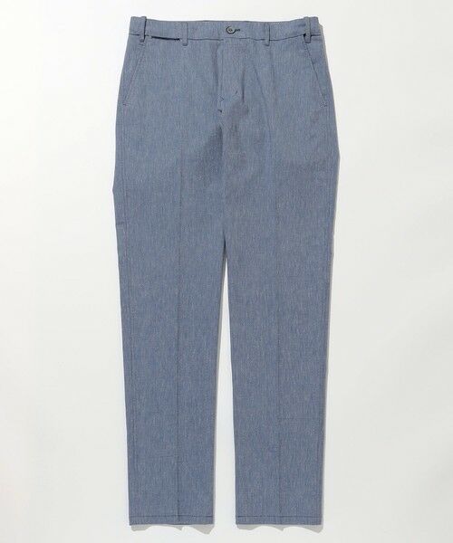 JOSEPH ABBOUD / ジョセフ アブード その他パンツ | 【ウエストも伸びる/清涼/ストレッチ】ストレッチリネンシャンブレーパンツ | 詳細17