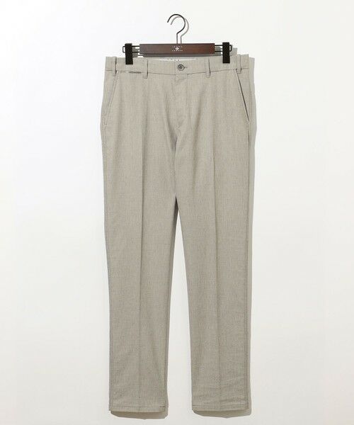 JOSEPH ABBOUD / ジョセフ アブード その他パンツ | 【ウエストも伸びる/清涼/ストレッチ】ストレッチリネンシャンブレーパンツ | 詳細21