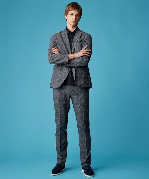 JOSEPH ABBOUD / ジョセフ アブード スラックス・ドレスパンツ | 【ウエストも伸びる！多機能シリーズがさらに薄く新開発】ライトウェーブライト パンツ | 詳細5