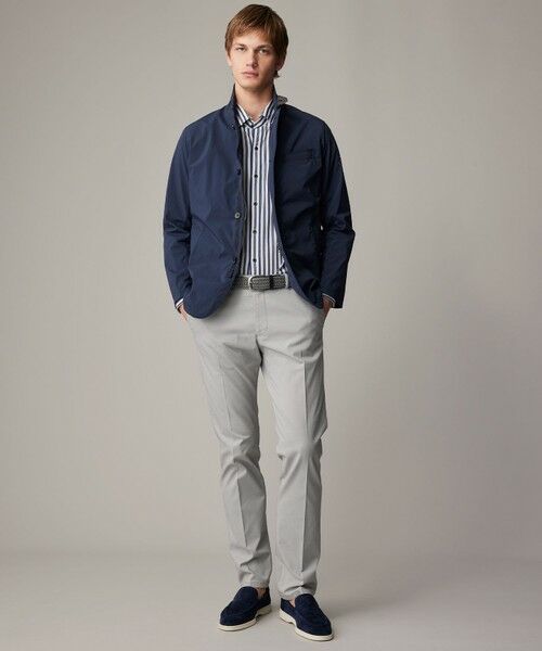JOSEPH ABBOUD / ジョセフ アブード その他パンツ | 【ウエストも伸びる!/ジャパンファブリック】シャンブレードビーストレッチ パンツ | 詳細1