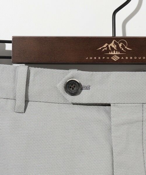 JOSEPH ABBOUD / ジョセフ アブード その他パンツ | 【ウエストも伸びる!/ジャパンファブリック】シャンブレードビーストレッチ パンツ | 詳細10
