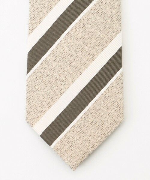 JOSEPH ABBOUD / ジョセフ アブード ネクタイ | 【日本製】メランジレジメンタル ネクタイ | 詳細1