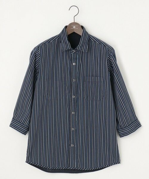 JOSEPH ABBOUD / ジョセフ アブード シャツ・ブラウス | 【2WAY】ライトリバーシブルストライプシャツ | 詳細18