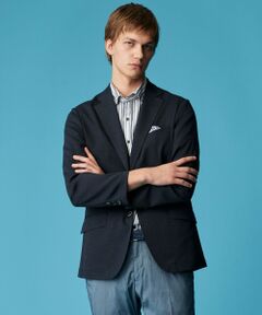 JOSEPH ABBOUD / ジョセフ アブード テーラードジャケット | 【キングサイズ・洗える/速乾/防しわ/軽量/ストレッチ/JAPANファブリック】コンフォータブルレース ジャケット