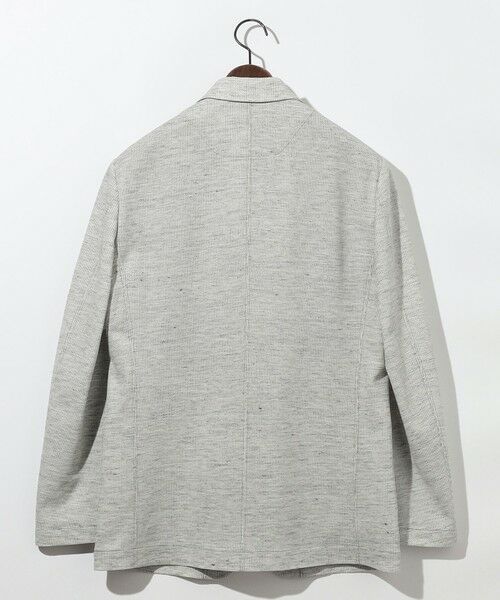 JOSEPH ABBOUD / ジョセフ アブード テーラードジャケット | 【キングサイズ・洗える・軽量・ストレッチ・速乾】ノルマンディーリネントップ ジャージー ジャケット | 詳細7