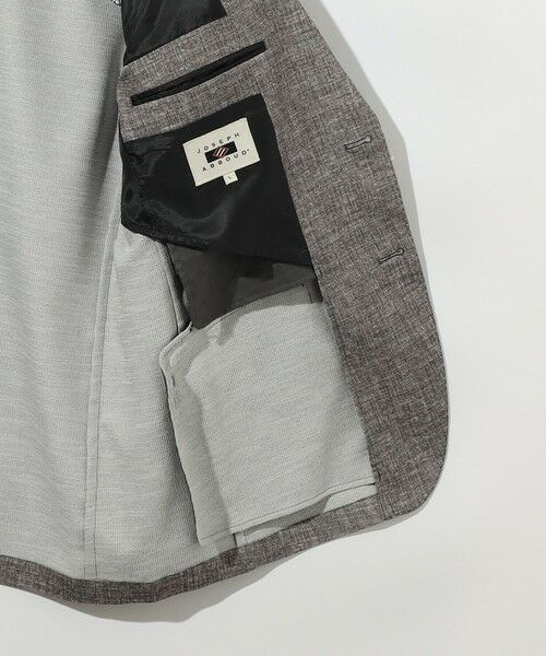 JOSEPH ABBOUD / ジョセフ アブード テーラードジャケット | 清涼感【キングサイズ・弱撥水/イージーケア/軽量/ストレッチ】クールピケ ジャケット | 詳細8