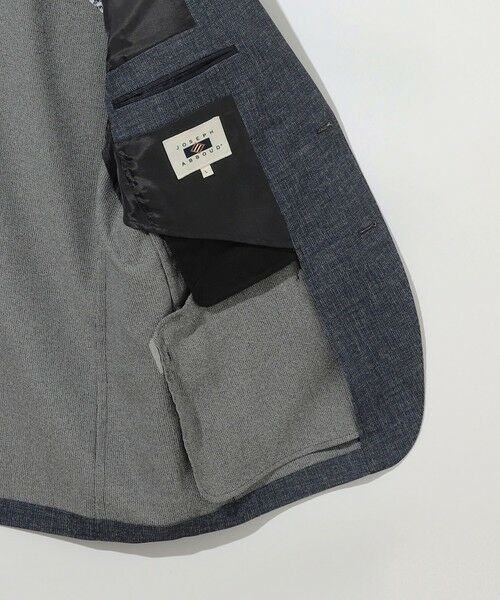 JOSEPH ABBOUD / ジョセフ アブード テーラードジャケット | 清涼感【キングサイズ・弱撥水/イージーケア/軽量/ストレッチ】クールピケ ジャケット | 詳細13