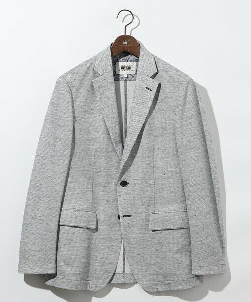 JOSEPH ABBOUD / ジョセフ アブード テーラードジャケット | 【洗える・軽量・ストレッチ・速乾】ノルマンディーリネントップ ジャージー ジャケット | 詳細2