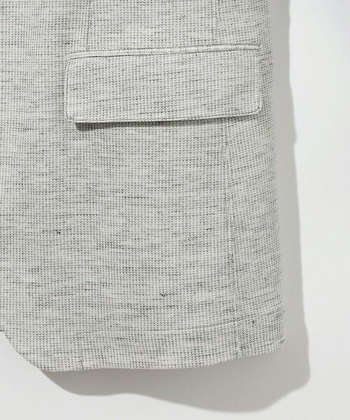 JOSEPH ABBOUD / ジョセフ アブード テーラードジャケット | 【洗える・軽量・ストレッチ・速乾】ノルマンディーリネントップ ジャージー ジャケット | 詳細8