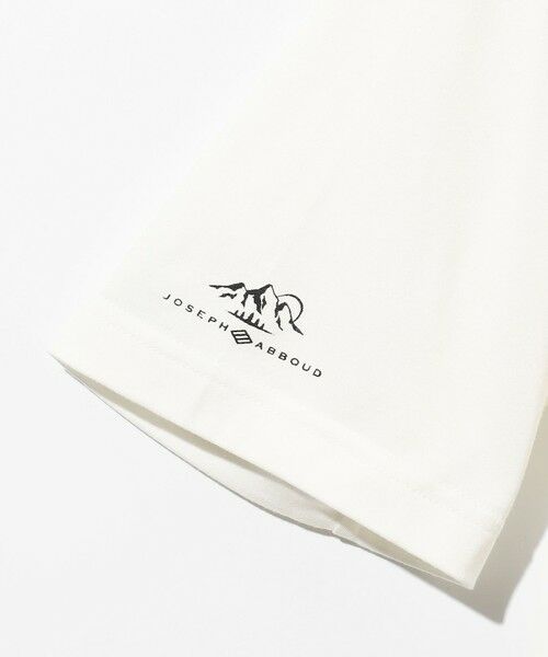 JOSEPH ABBOUD / ジョセフ アブード カットソー | 【日本製・アーティストコラボレーション】プレーティング天竺Tシャツ | 詳細4