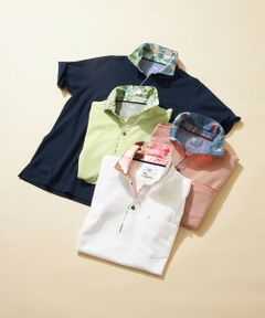 JOSEPH ABBOUD / ジョセフ アブード ポロシャツ | 【キングサイズ・老舗アロハブランドとコラボレーション】カハラ アロハ ダディ ポロシャツ