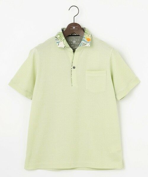 JOSEPH ABBOUD / ジョセフ アブード ポロシャツ | 【キングサイズ・老舗アロハブランドとコラボレーション】カハラ アロハ ダディ ポロシャツ | 詳細17