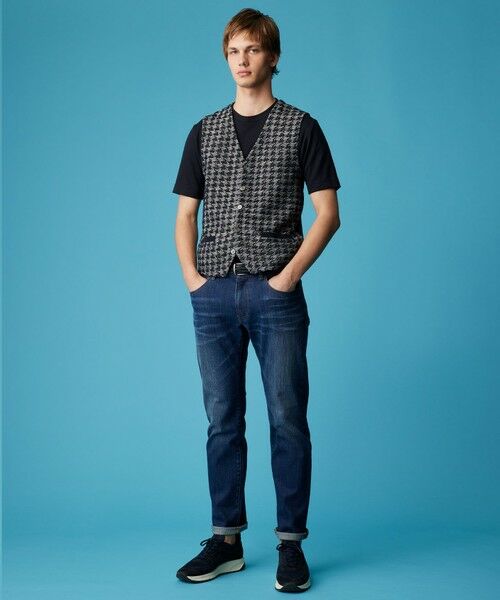 JOSEPH ABBOUD / ジョセフ アブード カットソー | 【キングサイズ・和紙ニット/日本素材・縫製/ 軽量/通気性/速乾性】和紙フライス Tシャツ | 詳細12